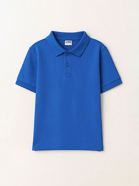 LCW Kids Polo Yaka Basic Erkek Çocuk Tişört - S51870Z4-HNU