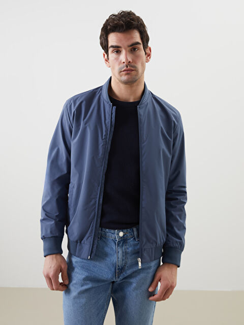 LCWAIKIKI Classic Standart Kalıp Kolej Yaka Erkek Mont - S51964Z8-YRY