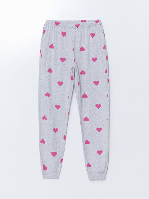 LCW Young Beli Lastikli Desenli Kadın Jogger Pijama Altı