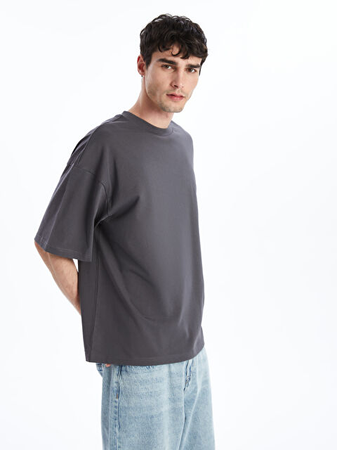 LCW Vision Crew Neck Jersey Men's T-Shirt - S52148Z8-EXQ