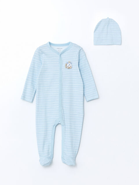 LCW baby V-Neck Striped Baby Boys' Hospital Set - S52176Z1-LQQ