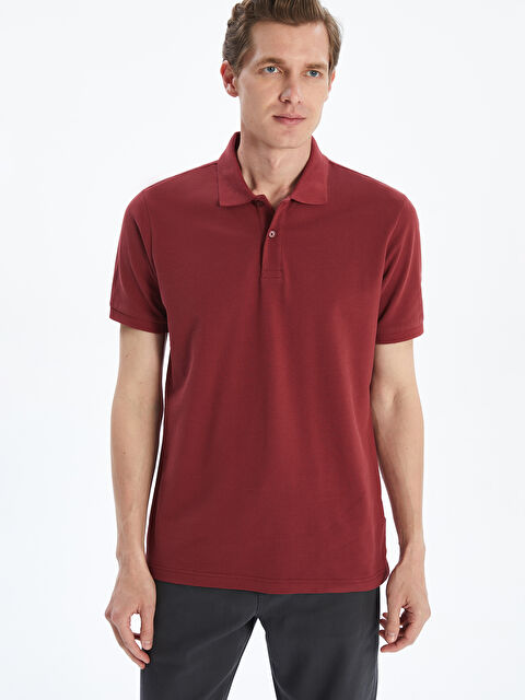 LCWAIKIKI Classic Polo Yaka Kısa Kollu Pike Erkek Tişört - S52213Z8-L0J