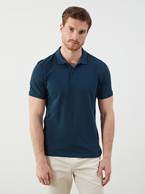 LCWAIKIKI Classic Polo Yaka Kısa Kollu Pike Erkek Tişört - S52213Z8-QT0
