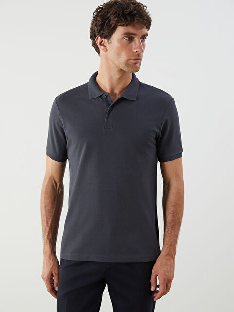 LCWAIKIKI Classic Polo Yaka Kısa Kollu Pike Erkek Tişört - S52213Z8-YKZ