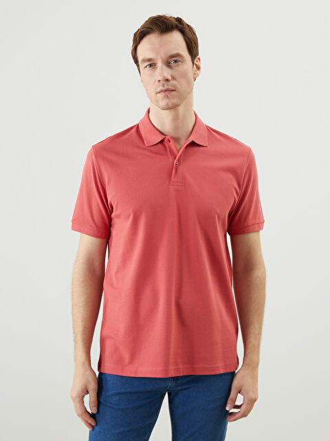 LCWAIKIKI Classic Polo Yaka Kısa Kollu Pike Erkek Tişört - S52213Z8-Z3X