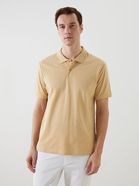 LCWAIKIKI Classic Polo Yaka Kısa Kollu Pike Erkek Tişört - S52213Z8-Z3Y