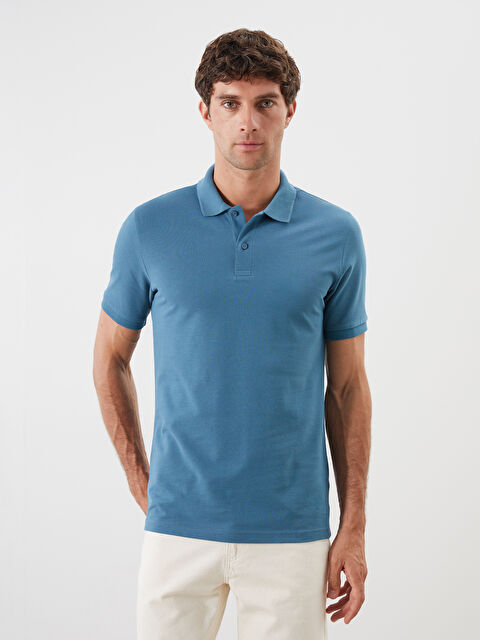 LCWAIKIKI Classic Polo Yaka Kısa Kollu Pike Erkek Tişört - S52213Z8-ZPM
