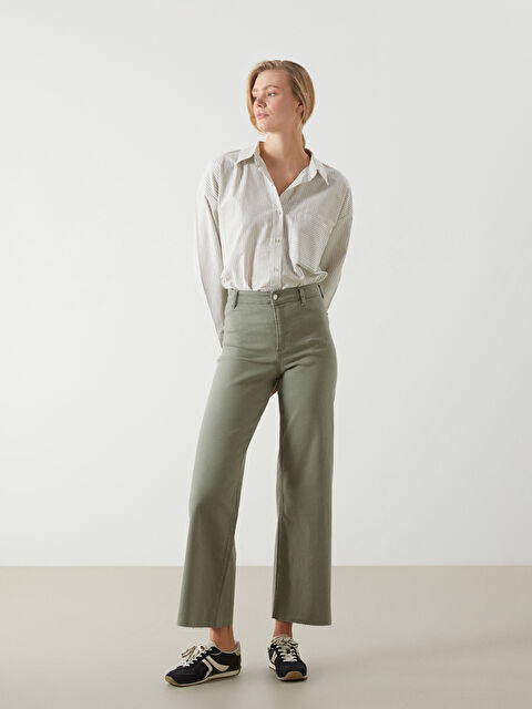 LCW Jeans Wideleg Kadın Jean Pantolon - S52280Z8-GWK