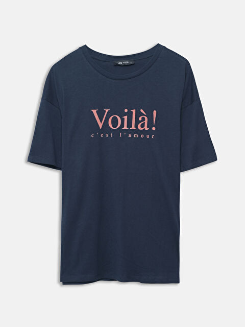 LCW Vision Žena TAMNO PLAVA Majica kratkih rukava - S52282Z8-HRC