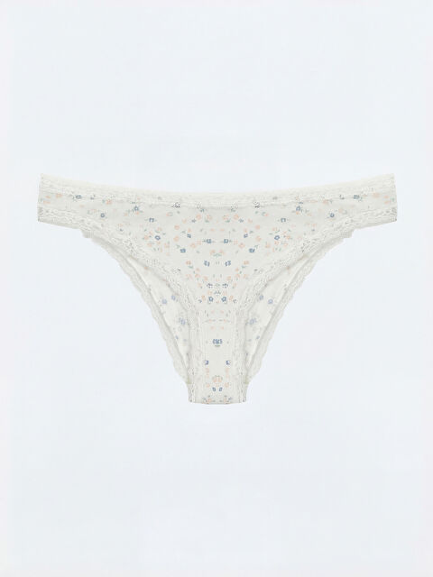 LCW DREAM Çiçekli Brazilian Külot - S52371Z8-LU7