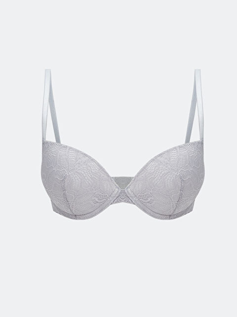 LCW DREAM Balenli Yarım Dolgulu Dantelli Tişört Sütyen - S52399Z8-VDJ