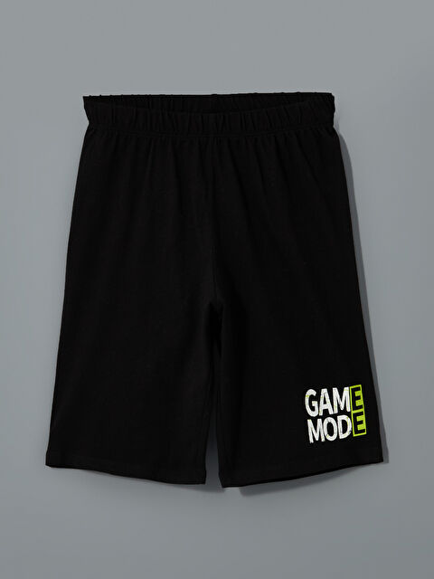 LCW Kids Beli Lastikli Erkek Çocuk Pijama Şort - S52425Z4-CVL
