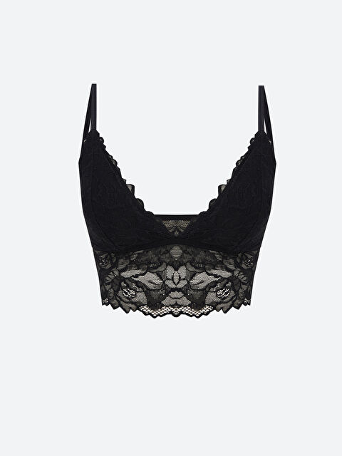LCW DREAM Balenli Dolgusuz Dantelli Bralet - S52429Z8-CVL