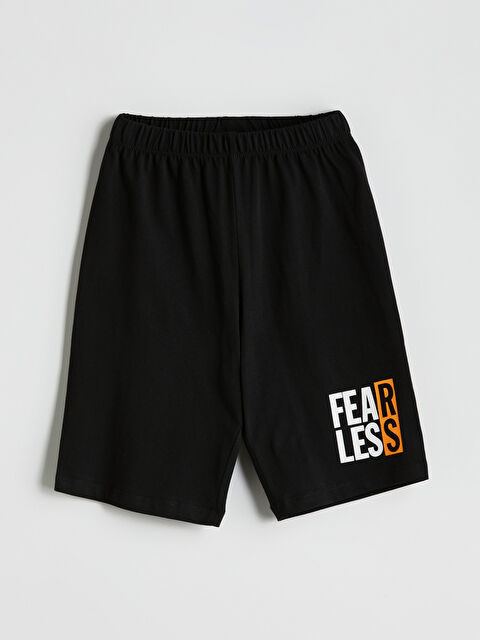 LCW Kids Beli Lastikli Erkek Çocuk Pijama Şort - S52432Z4-CVL