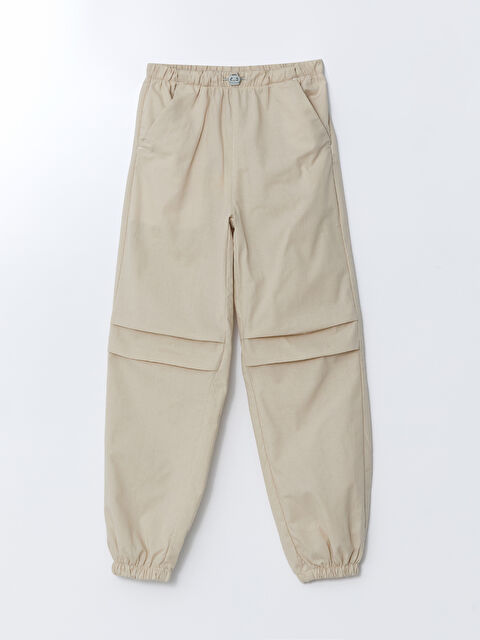 LCW Kids Elastic Waist Girl Jogger Trousers - S52457Z4-QW4