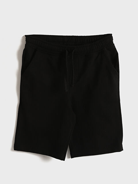 LCW Kids Elasticated Waist Basic Baby Boys' Shorts - S52475Z4-CVL