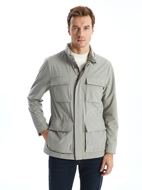 LCWAIKIKI Classic Standart Kalıp Kapüşonlu Erkek Mont - S52544Z8-Y9X