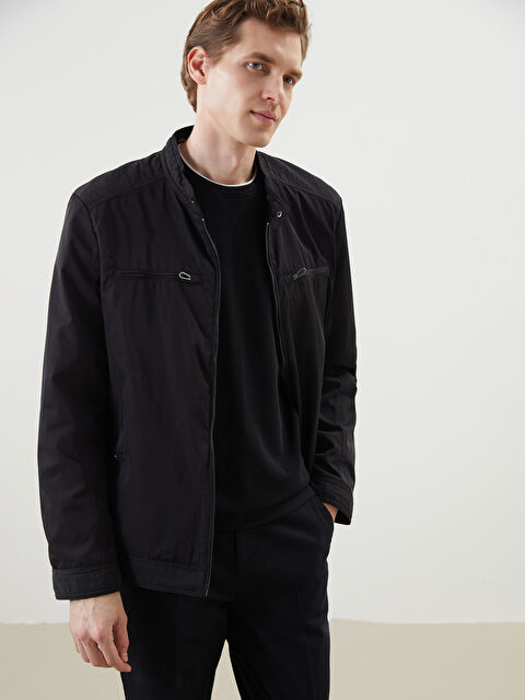 LCWAIKIKI Classic Standart Kalıp Dik Yaka Erkek Mont - S52568Z8-CVL