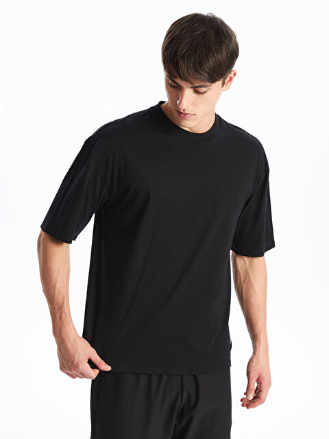 XSIDE ACTIVE Bisiklet Yaka Kısa Kollu Erkek Spor Tişört - S52622Z8-CVL