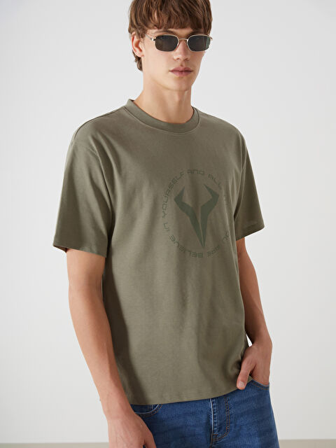 XSIDE ACTIVE Bisiklet Yaka Kısa Kollu Erkek Spor Tişört - S52625Z8-Q7M