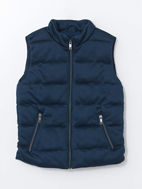 LCW Kids Dik Yaka Erkek Çocuk Yelek - S52635Z4-LYB