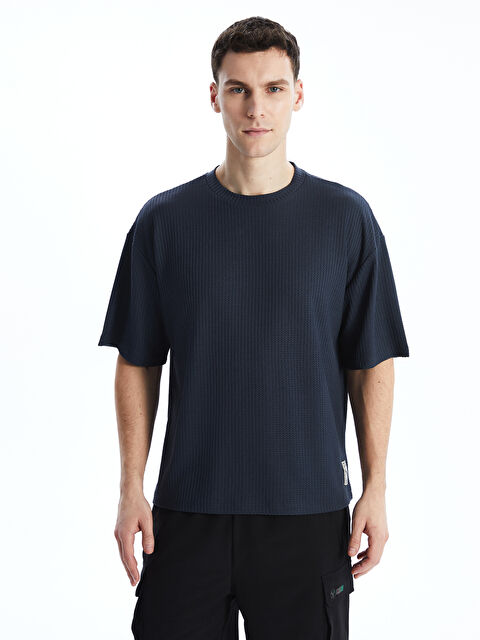 XSIDE ACTIVE Bisiklet Yaka Kısa Kollu Erkek Spor Tişört - S52645Z8-HKG