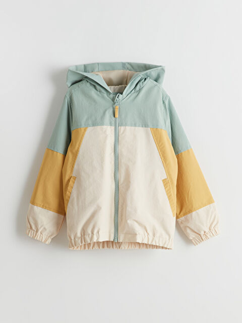 LCW Kids Kapüşonlu Erkek Çocuk Yağmurluk - S52653Z1-GJM