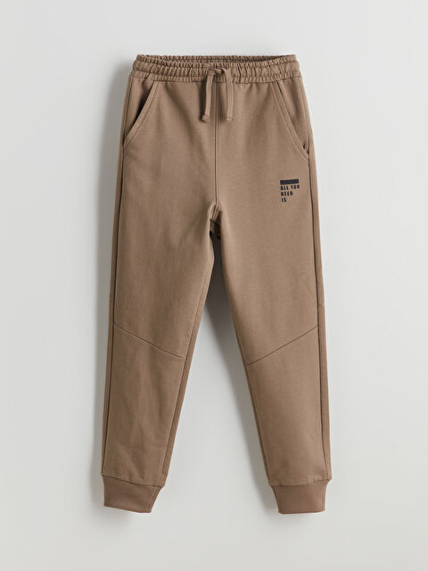 LCW Kids Beli Lastikli Erkek Çocuk Jogger Eşofman Altı - S52709Z4-YLG