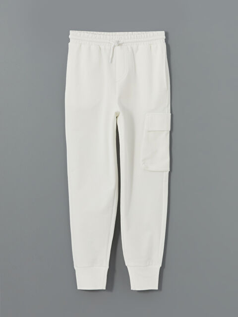 LCW Kids Beli Lastikli Erkek Çocuk Kargo Eşofman Altı - S52786Z4-R9J