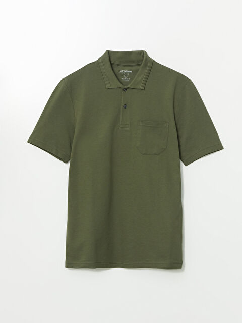 LCWAIKIKI Classic Polo Yaka Kısa Kollu Pike Erkek Tişört - S52840Z8-P9S