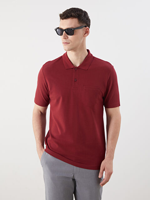 LCWAIKIKI Classic Polo Yaka Kısa Kollu Pike Erkek Tişört - S52840Z8-ZQ1