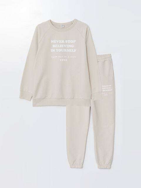 LCW Kids Erkek Çocuk Sweatshirt ve Eşofman Altı 2'li Takım - S52907Z4-QW6