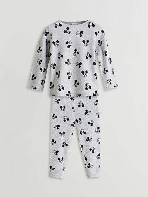 LCW baby Mickey Mouse Baskılı Erkek Bebek Takım - S53009Z1-998