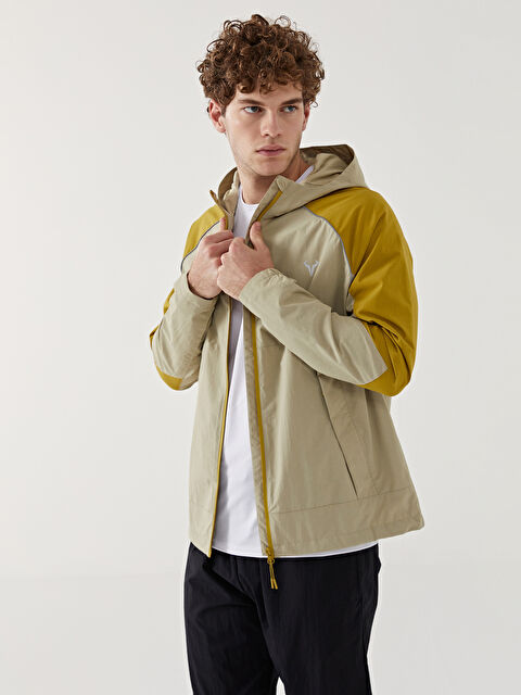 XSIDE ACTIVE Rahat Kalıp Kapüşonlu Erkek Rüzgarlık - S53047Z8-FN0