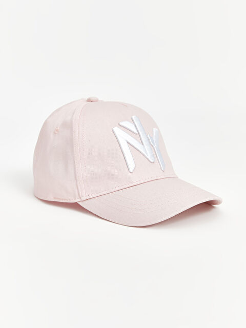 LCW ACCESSORIES Yazı Nakışlı Kız Çocuk Kep Şapka - S53052Z4-FWW