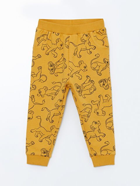 LCW baby Aslan Kral Baskılı Erkek Bebek Jogger Eşofman Altı