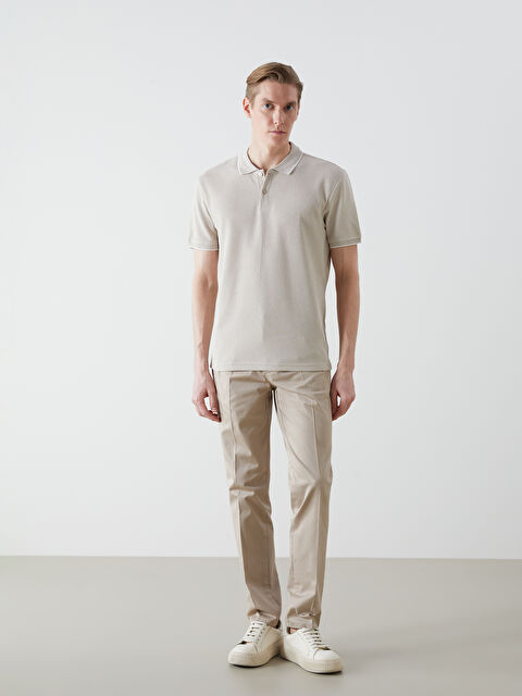 LCWAIKIKI Classic Standart Kalıp Erkek Pileli Chino Pantolon - S53167Z8-S2N