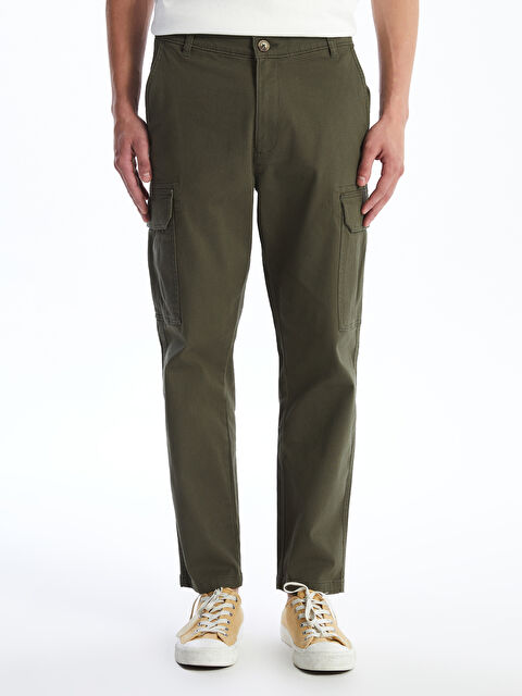 XSIDE Standart Kalıp Gabardin Erkek Pantolon - S53177Z8-SEM