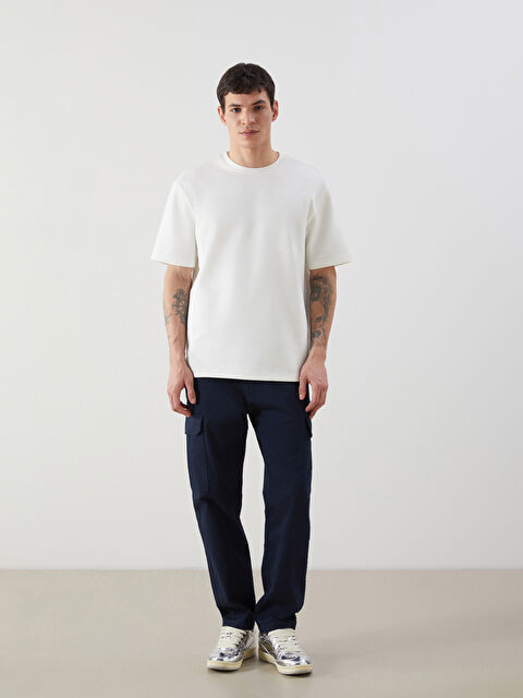 XSIDE Standart Kalıp Gabardin Erkek Pantolon - S53177Z8-YSN