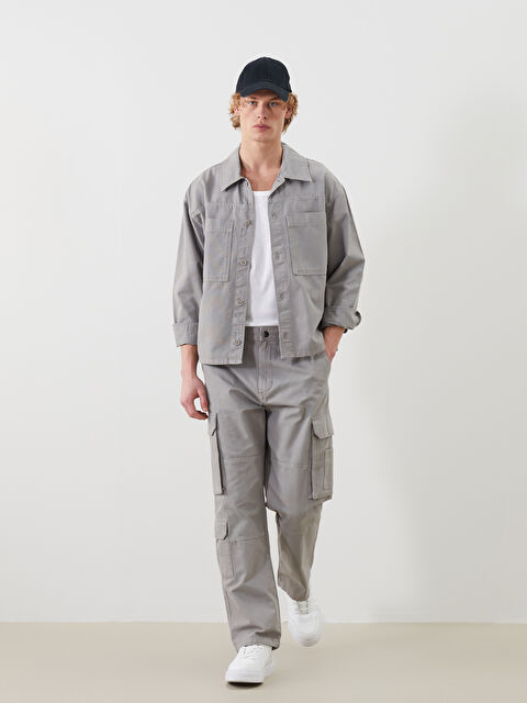 XSIDE Rahat Kalıp Erkek Kargo Pantolon - S53180Z8-V1G