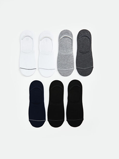 LCW ACCESSORIES Bamboo Men's Invisible Socks 7 Pack - S53190Z8-K00