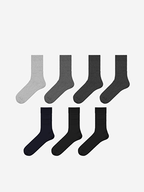 LCW ACCESSORIES Bambu Erkek Soket Çorap 7'li