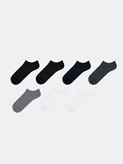 LCW ACCESSORIES Bambu Erkek Patik Çorap 7'li - S53279Z8-K00