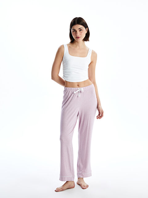 LCW DREAM Beli Lastikli Desenli Kadın Pijama Altı - S53344Z8-LSD