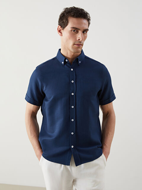 LCWAIKIKI Basic Regular Fit Men's Shirt - S53450Z8-RFH