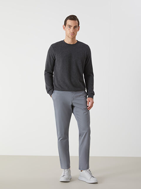 LCWAIKIKI Basic Slim Fit Men's Chino Trousers - S53511Z8-S2S