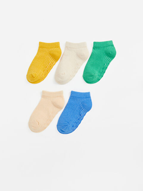 LCW ECO Basic Erkek Bebek Patik Çorap 5'li - S53665Z1-CZL