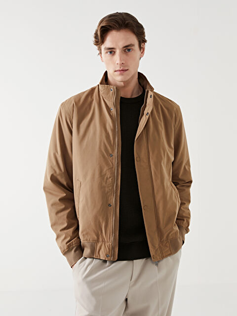 LCW Vision Standart Kalıp Dik Yaka Erkek Mont - S53701Z8-H7H