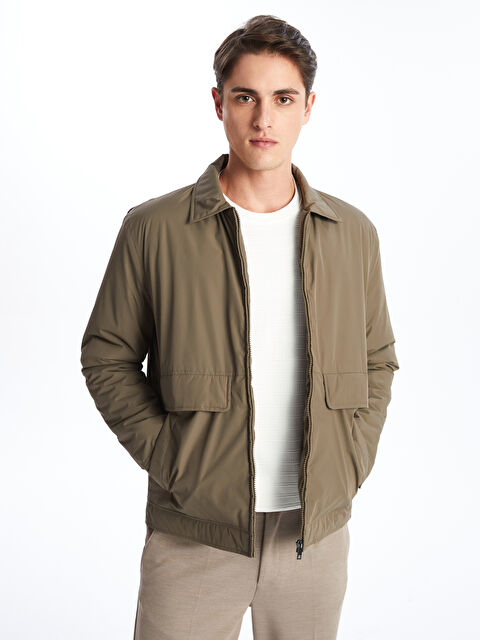 SOUTHBLUE Standart Kalıp Gömlek Yaka Erkek İnce Mont - S53730Z8-DU7