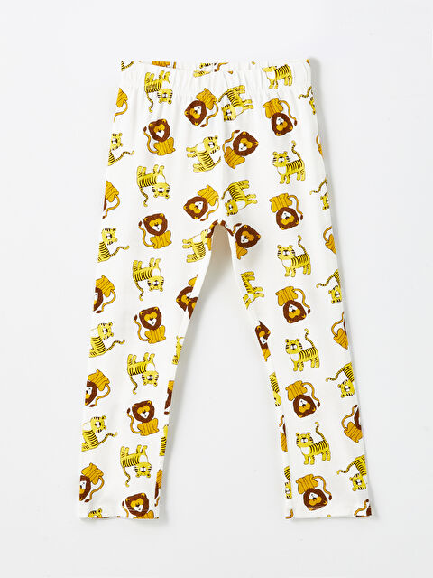 LCW Kids Beli Lastikli Baskılı Erkek Çocuk Pijama Alt - S53746Z1-LRA